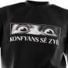 t shirt "konfyans sÉ zyÉ"