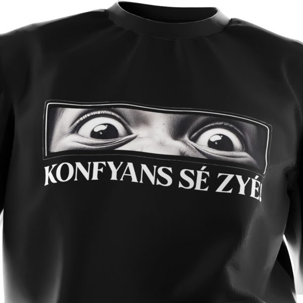 t shirt "konfyans sÉ zyÉ"