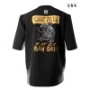 t shirt chat back black