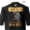 t shirt chat detail back black