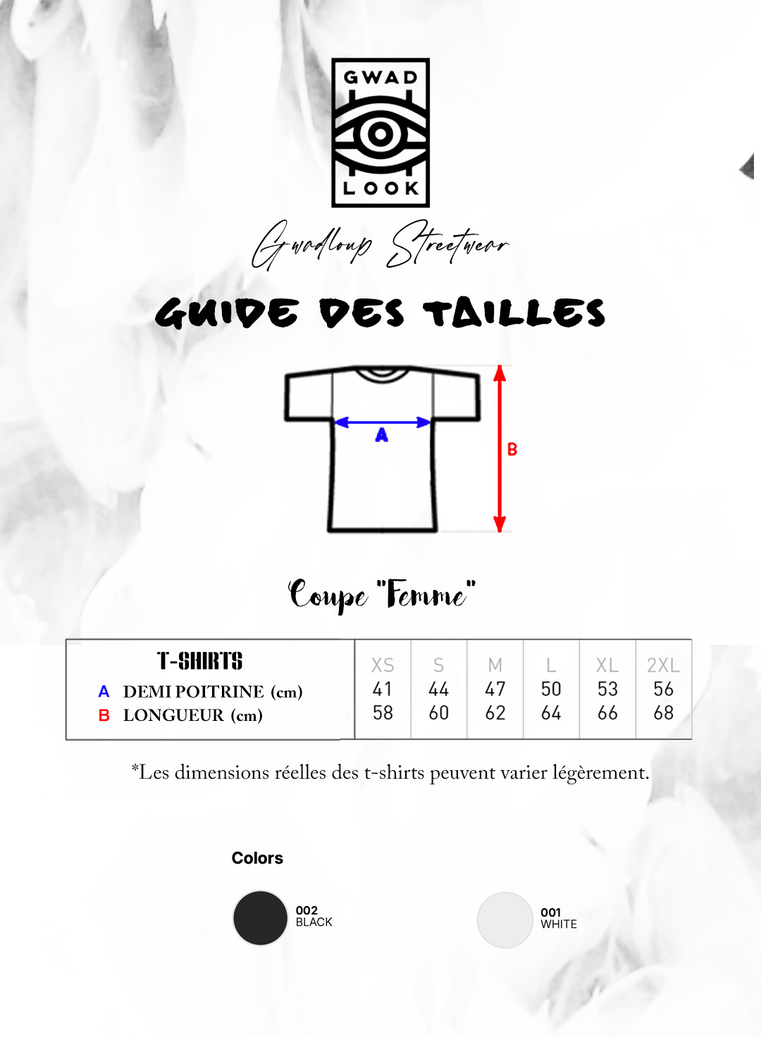 Guide des tailles