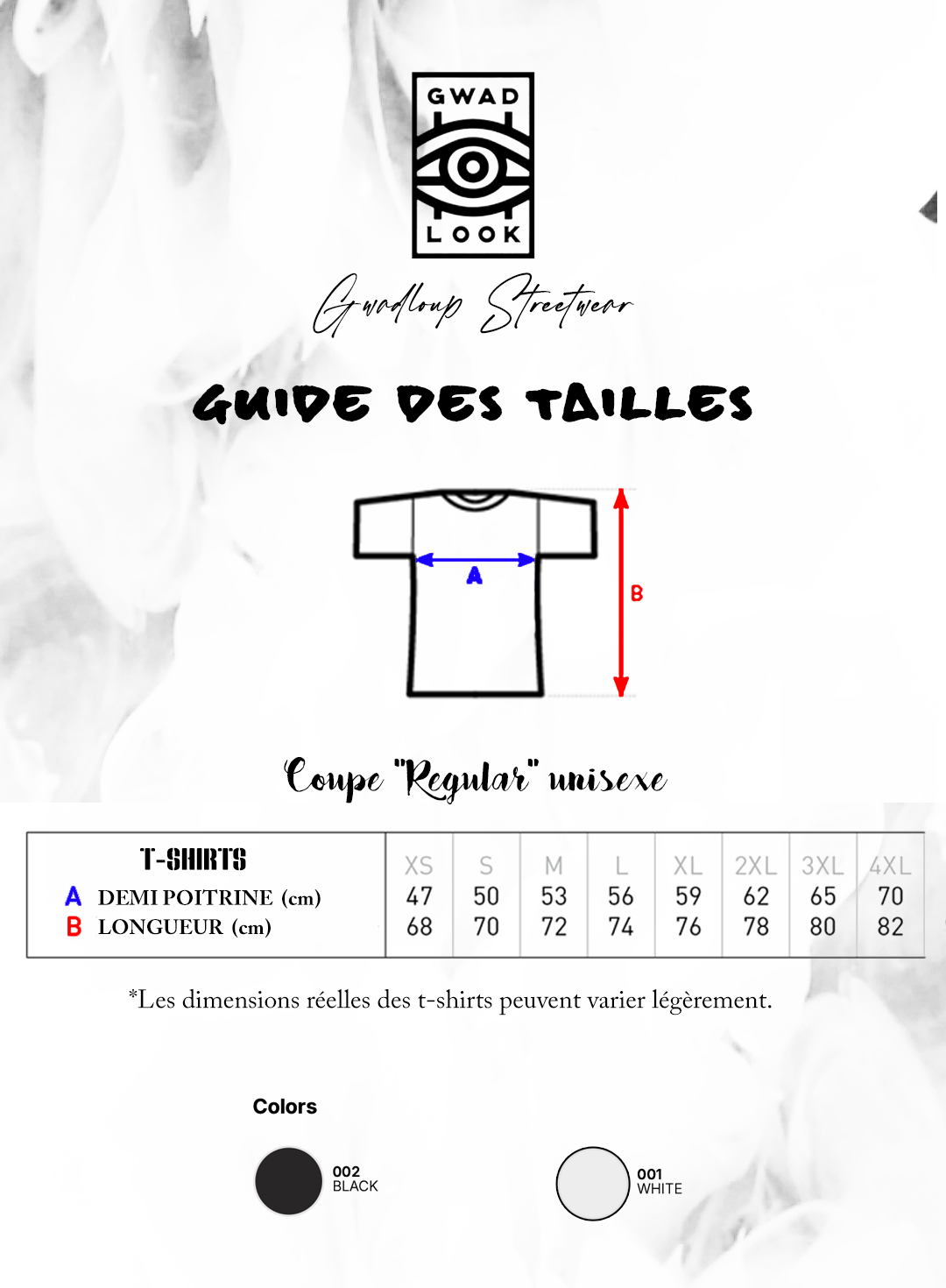 Guide des tailles